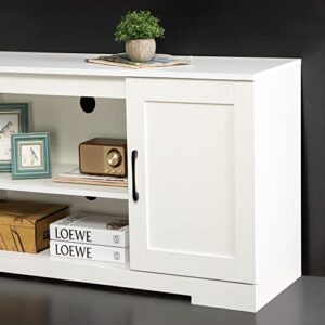 Zinus Bennett TV Stand, White