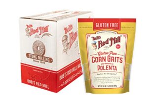 bob’s red mill gluten free corn grits/polenta, 24-ounce (pack of 4)