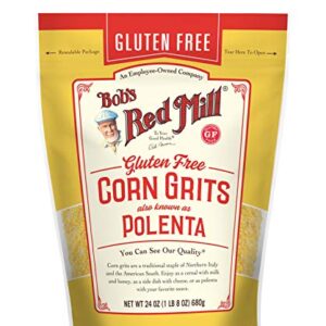 Bob's Red Mill Gluten Free Corn Grits/Polenta, 24-ounce (Pack of 4)