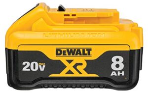 dewalt 20v max* xr battery, 8.0-ah (dcb208)