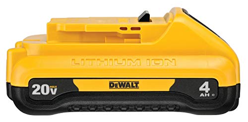 DEWALT 20V MAX* Battery, Compact, 4.0-Ah (DCB240)