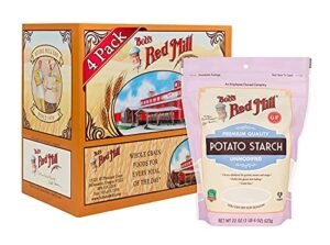 bob’s red mill potato starch, resealable stand up bag, 22 ounce (pack of 4)
