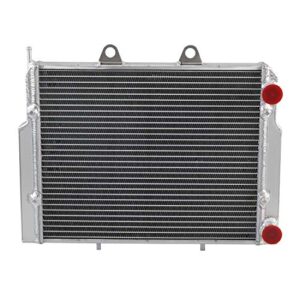 kuuhlersat radiator for 2008-2014 polaris rzr 570 rzr 800 rzr 800s efi, 1 row aluminum atv radiator