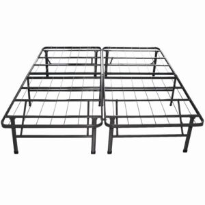 zinus sleep revolution platform metal bed frame/mattress foundation, cal king