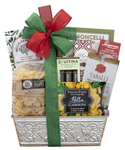 the taste of italy gift basket by wine country gift baskets