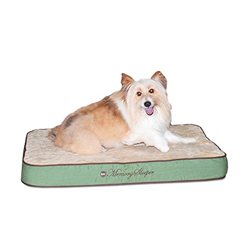 K&H Pet Products Memory Sleeper Sage Medium 23 X 35 inches