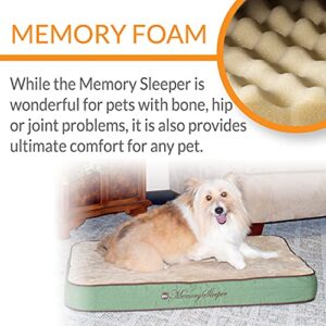 K&H Pet Products Memory Sleeper Sage Medium 23 X 35 inches