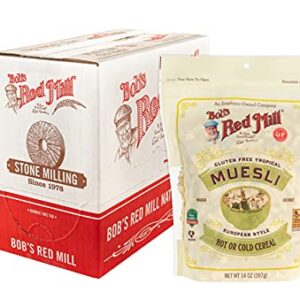 Bob's Red Mill Gluten Free Tropical Muesli, 14-ounce (Pack of 4)