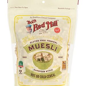 Bob's Red Mill Gluten Free Tropical Muesli, 14-ounce (Pack of 4)