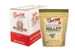 bob’s red mill whole grain millet, 28-ounce (pack of 4)