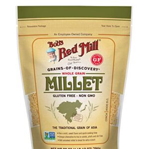 Bob's Red Mill Whole Grain Millet, 28-ounce (Pack of 4)