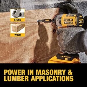 DEWALT 20V MAX XR Impact Driver, Brushless, 3-Speed, 1/4-Inch, Tool Only (DCF887B)