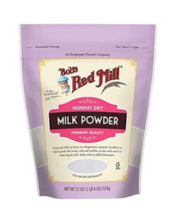 bob’s red mill non fat dry milk powder, 22 oz