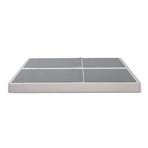 ZINUS No Assembly Metal Box Spring / 5 Inch Mattress Foundation / Sturdy Metal Structure, Split King