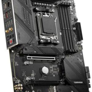 MSI MAG B650 Tomahawk WiFi Gaming Motherboard (AMD AM5, ATX, DDR5, PCIe 4.0, M.2, SATA 6Gb/s, USB 3.2 Gen 2, HDMI/DP, Wi-Fi 6E, AMD Ryzen 7000 Series Desktop Processors)