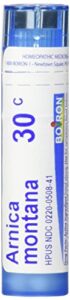 boiron arnica montana, 30c, 80 count (pack of 5), homeopathic medicine for pain relief