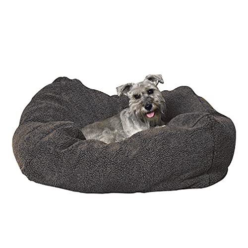 K&H Pet Products Cuddle Cube Pet Bed Gray Small 24 X 24 Inches