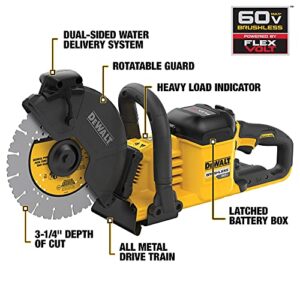 DEWALT FLEXVOLT 60V MAX* Cut-Off Saw Kit, 9-Inch (DCS690X2)