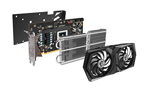 MSI Gaming GeForce RTX 3060 12GB 15 Gbps GDRR6 192-Bit HDMI/DP PCIe 4 Twin-Frozr Torx Fan Ampere RGB OC Graphics Card (RTX 3060 Gaming X 12G)