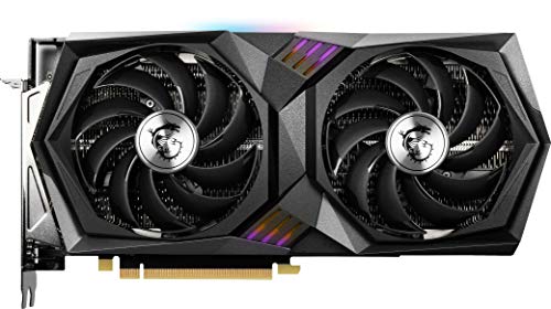 MSI Gaming GeForce RTX 3060 12GB 15 Gbps GDRR6 192-Bit HDMI/DP PCIe 4 Twin-Frozr Torx Fan Ampere RGB OC Graphics Card (RTX 3060 Gaming X 12G)