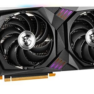 MSI Gaming GeForce RTX 3060 12GB 15 Gbps GDRR6 192-Bit HDMI/DP PCIe 4 Twin-Frozr Torx Fan Ampere RGB OC Graphics Card (RTX 3060 Gaming X 12G)