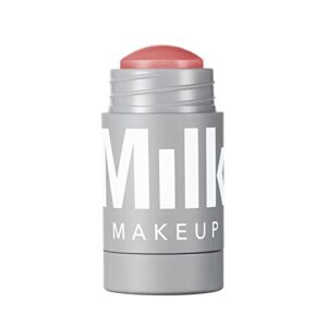 Milk Makeup Lip and Cheek Tint - Pigmented Cream Stick - Natural Vegan Formula - 0.21 Oz (WERK - Dusty Rose)