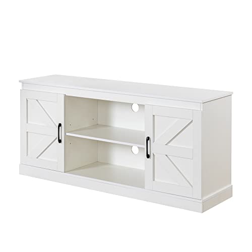 Zinus Wade TV Stand, White