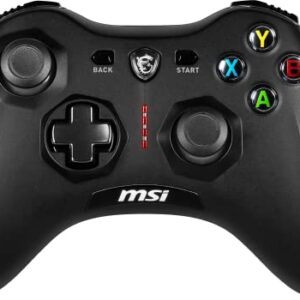 MSI Force GC30V2 Wireless Gaming Controller, Dual Vibration Motors, Dual Connection Modes, Interchangable D-Pads, Compatible with PC & Android