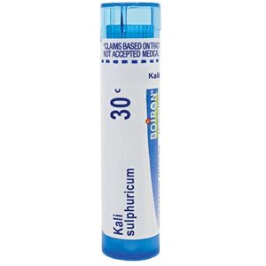 boiron kali sulphuricum 30c homeopathic medicine for colds, 80 count