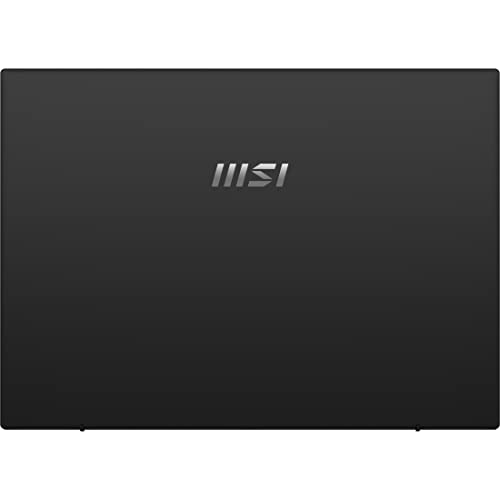 MSI Summit E14 Evo 14.0" FHD+ Ultra Thin Professional Laptop: Intel Core i5-1240P Iris Xe 16GB LPDDR5 512GB NVMe SSD, USB Type-C w/ PD Charging, Thunderbolt 4, TPM 2.0, Win 11 Pro: Ink Black A12M-026