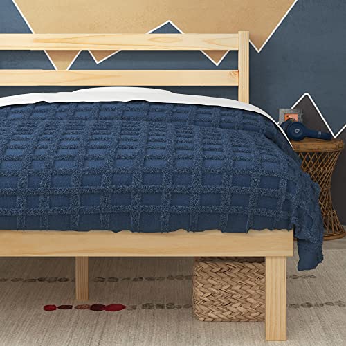 ZINUS Robin Wood Platform Bed Frame with Headboard / Wood Slat Support / No Box Spring Needed / Easy Assembly, Twin