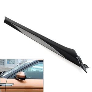 Lirun A-Pillar Front Molding Windshield Outer Trim Replacement LR077218/LR071307 For 4/5 Door Models，For Range Rover Evoque 2012-2019，Left Side