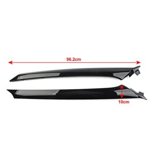 Lirun A-Pillar Front Molding Windshield Outer Trim Replacement LR077218/LR071307 For 4/5 Door Models，For Range Rover Evoque 2012-2019，Left Side