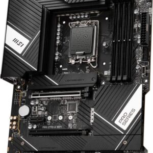 MSI PRO Z790-A WiFi ProSeries Motherboard (Supports 12th/13th Gen Intel Processors, LGA 1700, DDR5, PCIe 5.0, M.2, 2.5Gbps LAN, USB 3.2 Gen2, Wi-Fi 6E, ATX)