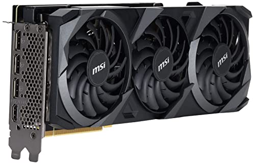 MSI Gaming GeForce RTX 3080 LHR 10GB GDRR6X 320-Bit HDMI/DP Nvlink Torx Fan 3 Ampere Architecture OC Graphics Card (Ventus 3X Plus)