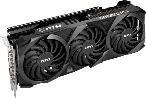 MSI Gaming GeForce RTX 3080 LHR 10GB GDRR6X 320-Bit HDMI/DP Nvlink Torx Fan 3 Ampere Architecture OC Graphics Card (Ventus 3X Plus)