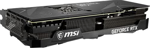 MSI Gaming GeForce RTX 3080 LHR 10GB GDRR6X 320-Bit HDMI/DP Nvlink Torx Fan 3 Ampere Architecture OC Graphics Card (Ventus 3X Plus)