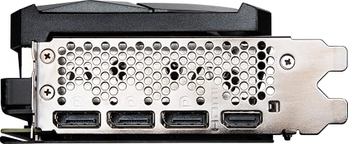 MSI Gaming GeForce RTX 3080 LHR 10GB GDRR6X 320-Bit HDMI/DP Nvlink Torx Fan 3 Ampere Architecture OC Graphics Card (Ventus 3X Plus)