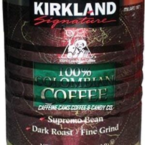 Kirkland Signature 100 Colombian 3 Pound, coffee, 48 Oz (SYNCHKG129194)