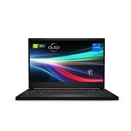 MSI Creator 15 Professional Laptop: 15.6" UHD OLED 4K DCI-P3 100% Display, Intel Core i7-11800H, NVIDIA GeForce RTX 3060, 16GB RAM, 512GB NVME SSD, Thunderbolt 4, Win10, Black (A11UE-491)