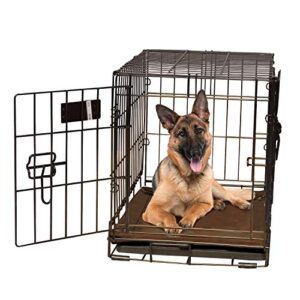 k&h pet products self-warming crate pad mocha x-large 32 x 48 inches