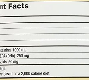 Kirkland Signature Natural Fish Oil Concentrate with Omega-3 Fatty Acids, 400 Softgels, White