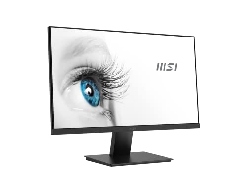 MSI Pro MP241X, 24", 1920 x 1080 (FHD), VA, 75Hz, TUV Certified Eyesight Protection, 5ms, HDMI, Tilt