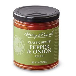 harry & david classic recipe pepper & onion relish (10 ounces)