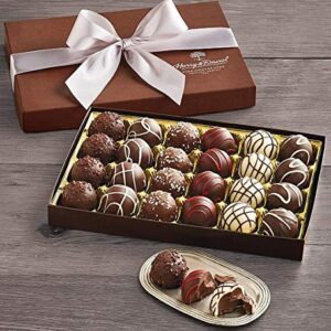 Harry & David Signature Chocolate Truffles Gift Box (24 assorted truffles; 1 Pound box)