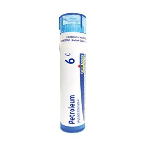 boiron petroleum 6c, 80 pellets, homeopathic medicine for chapped skin