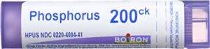 boiron – phosphorus 200ck, 1pack, 80 pellets