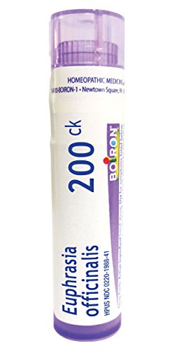 Boiron Euphrasia Officinalis 200Ck Homeopathic Medicine for Eye Discharge - 80 Pellets
