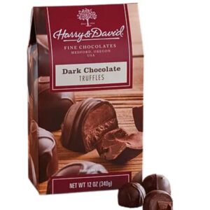 harry & david dark chocolate truffles – 12oz bag