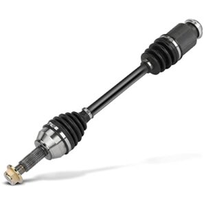 a-premium cv axle shaft assembly compatible with mazda 2 2011 2012 2013 2014 l4 1.5l, manual transmission, front right passenger side, replace# fd8025500b